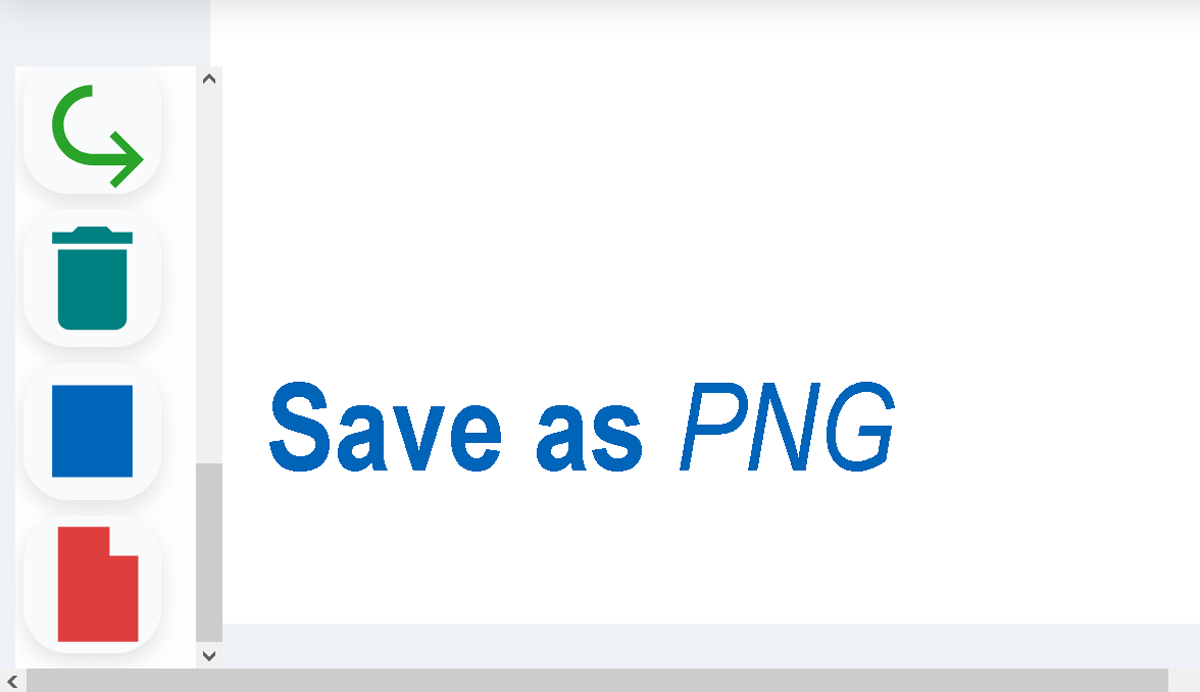 Save Whiteboard Button Example